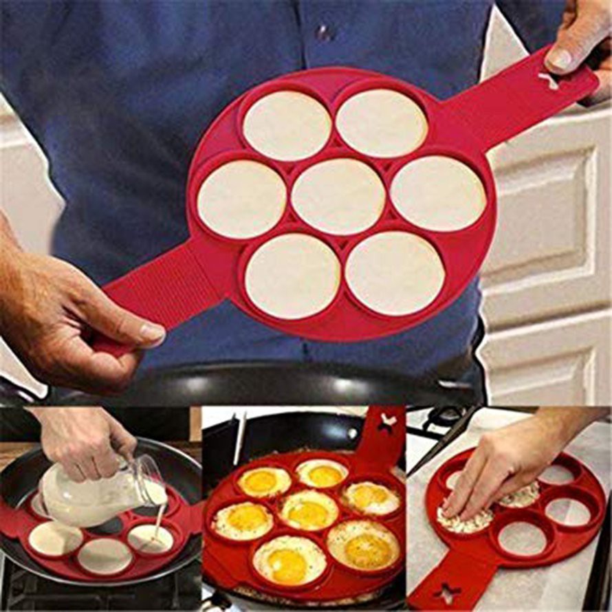 Khuôn Silicone Cấp Thực Phẩm Tạo Hình Làm Bánh Kếp