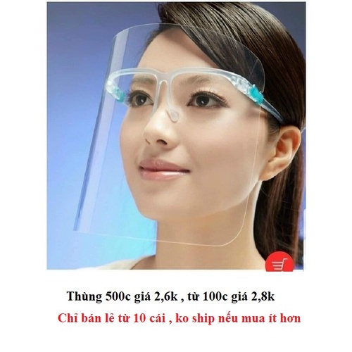 Kính chống giọt bắn kiêm kính chống bệnh dịch