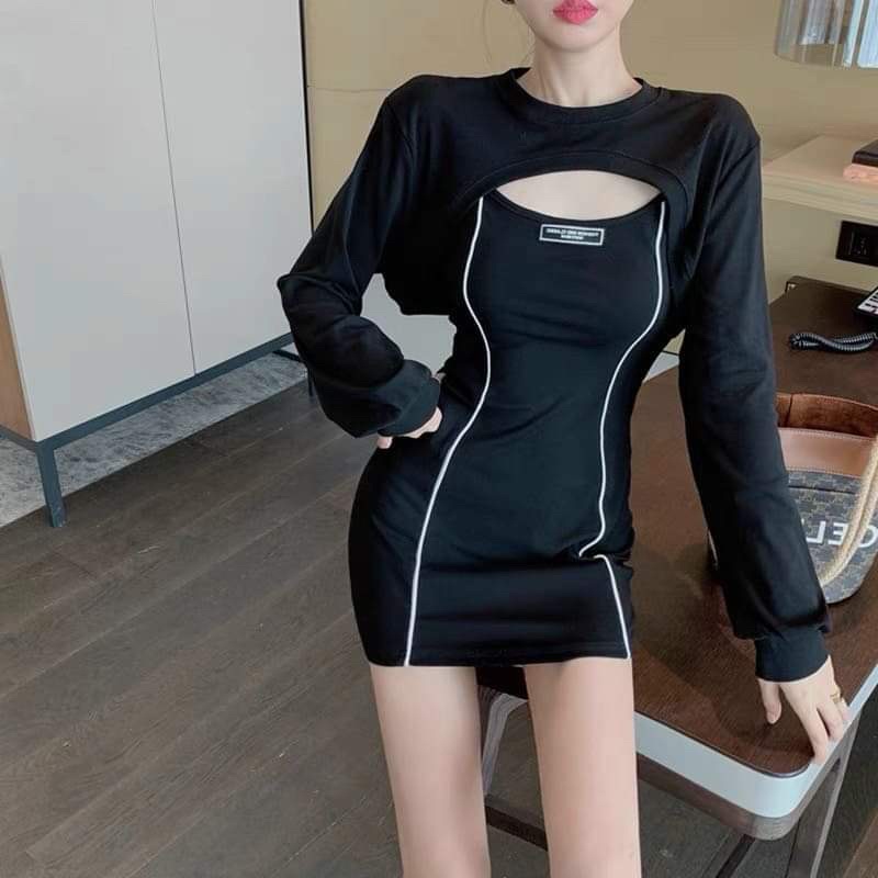 Sét váy mí mặc 2 kiểu KA6