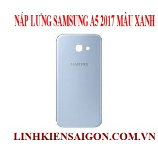 NẮP LƯNG SAMSUNG A5 2017 MÀU XANH