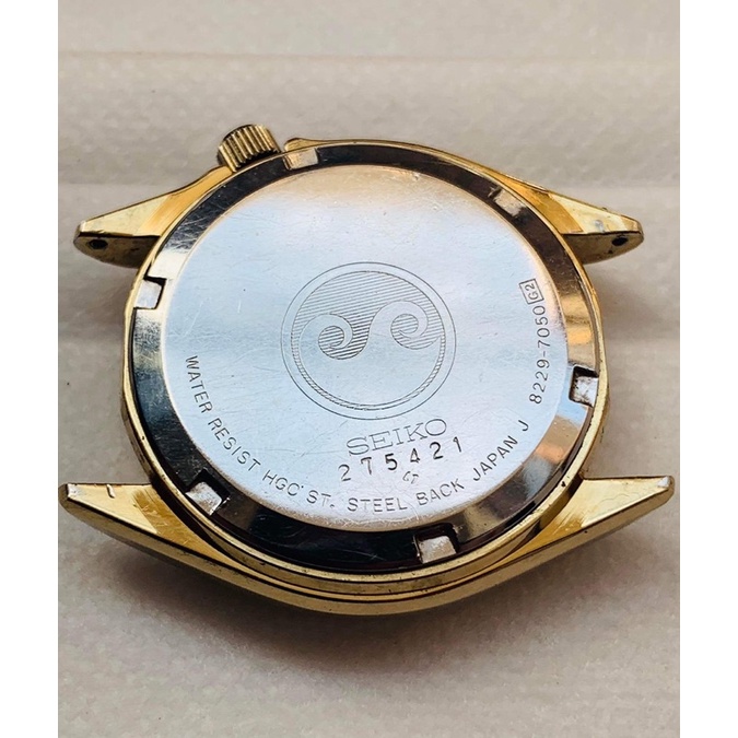 Đồng hồ nam Seiko Silverware bọc vàng size 37mm