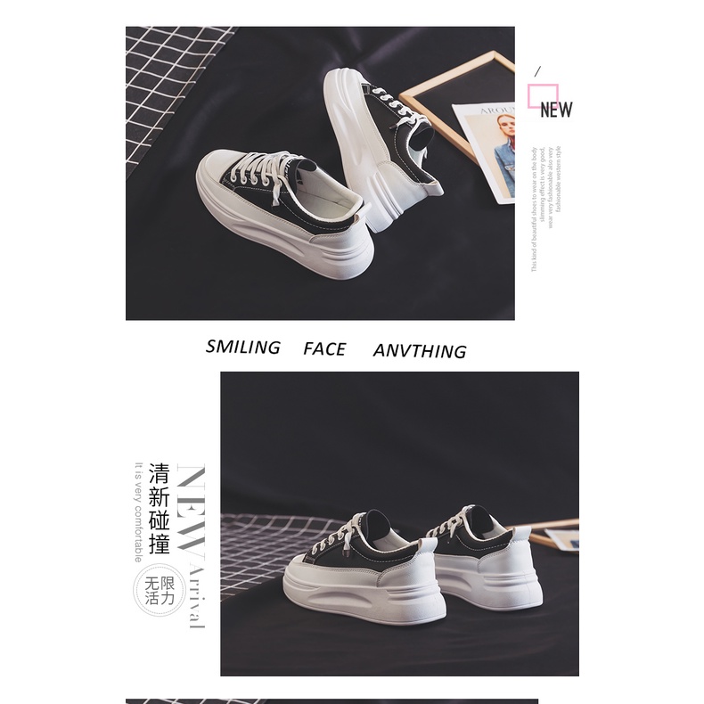 Giày nữ sneaker thể thao Hàn Quốc phong cách hè 2022