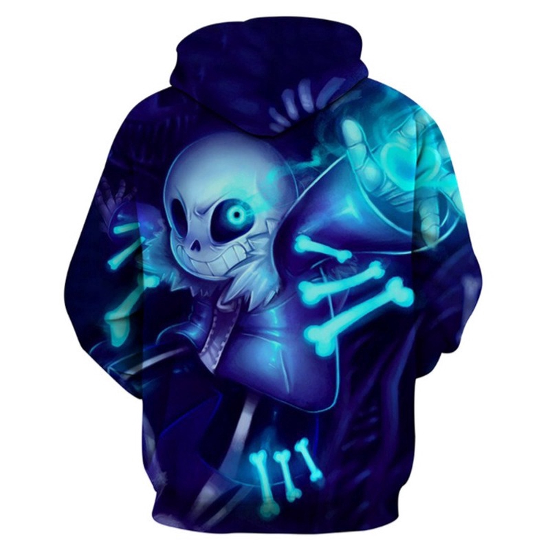 Áo Hoodie In Hình Game Undertale 3D Độc Đáo Hợp Thời Trang