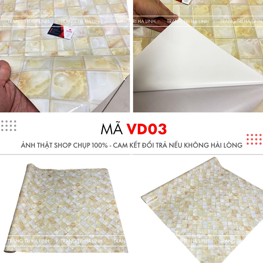 Giấy dán giả đá dán bếp chống dầu mỡ, decal vân đá nhiều mẫu dán mặt bàn, tủ, tường đẹp giá rẻ - Trang Trí Hà Linh | BigBuy360 - bigbuy360.vn