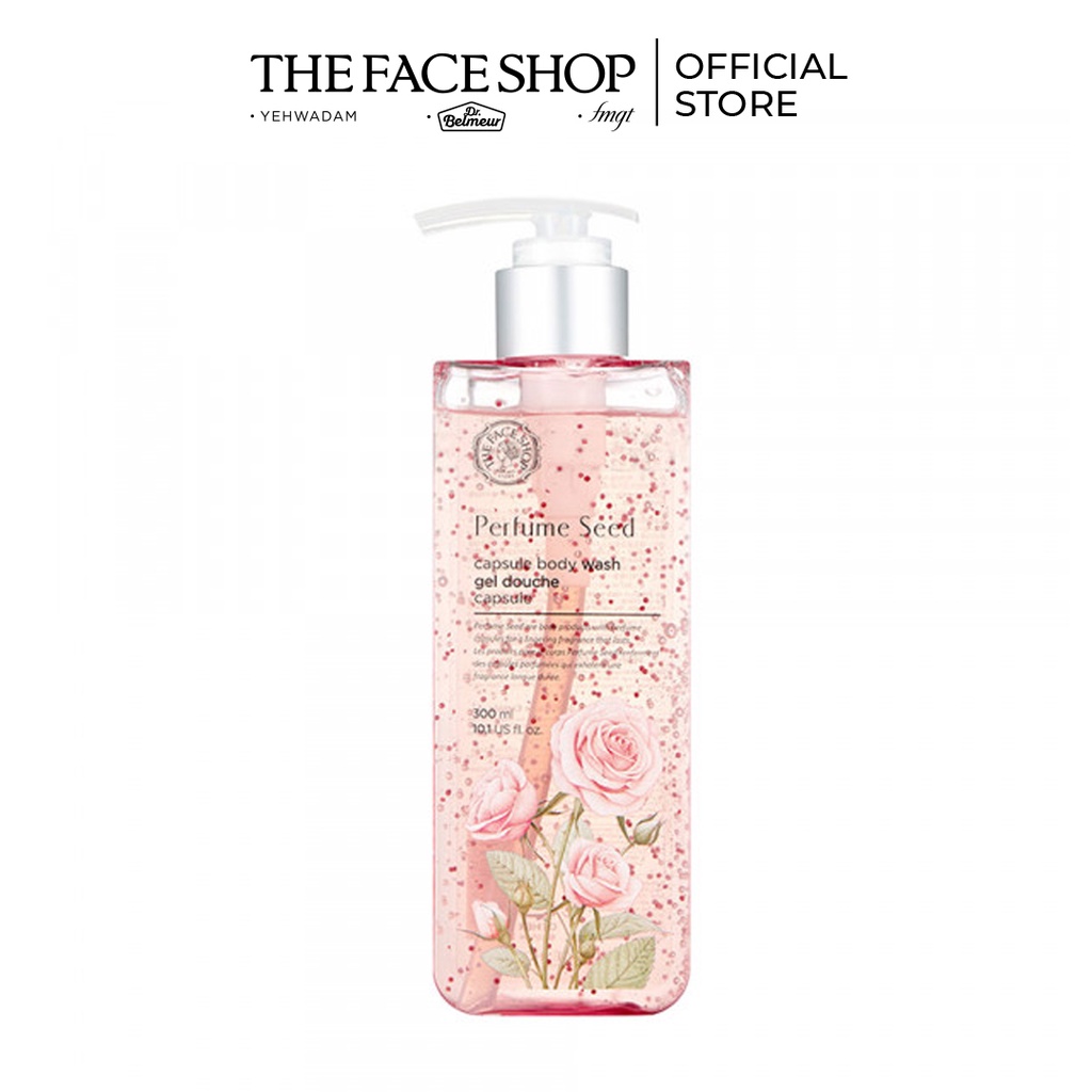 [Mã COSTFS214 -8% đơn 250K] Sữa Tắm Dạng Gel Hương Nước Hoa Thefaceshop Perfume Seed Capsule Body Wash 300ml