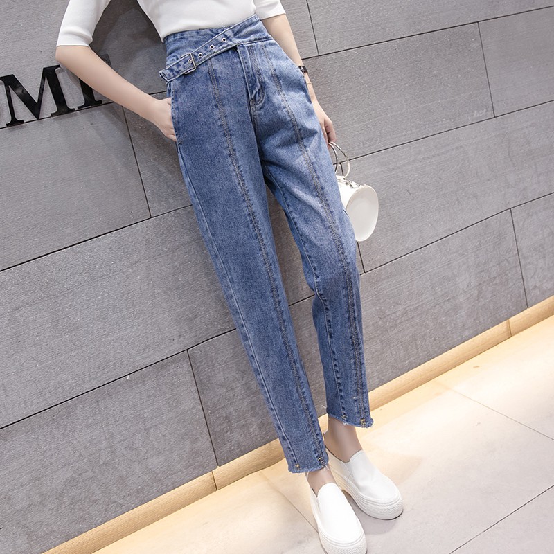 QUẦN JEANS CÔNG SỞ HOC SINH BASIC THỜI TRANG NỮ