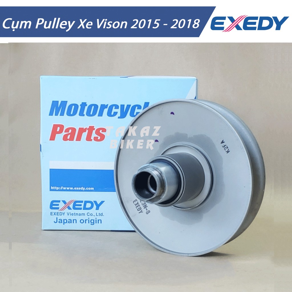 Bộ Pulley EXEDY Nồi Sau Xe Vison Fi lắp tất cả các đời xe vison mã hàng K2C-KOJ-K44-K46