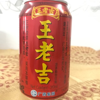 WANG LAO JI Hoàng Lão Cát trà thảo mộc 1 LOONG 310ml wanglaoji