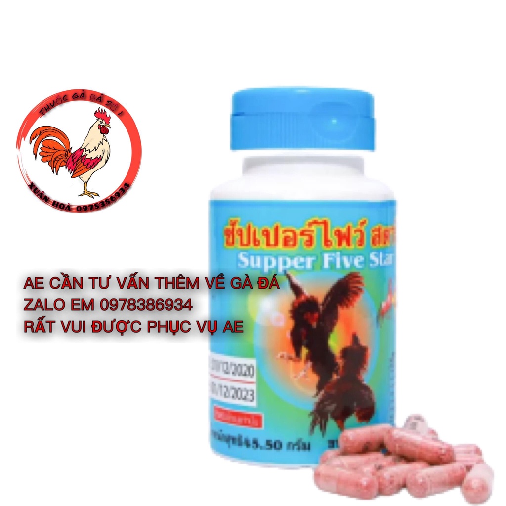 Bổ gân xanh tăng gân kích lực cho gà số 1 Thái Lan