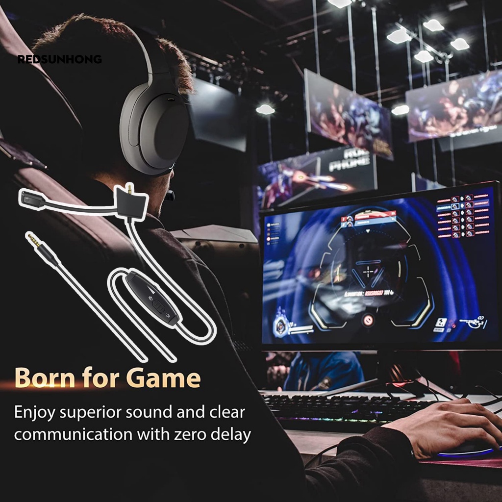 Dây Cáp Tai Nghe Thay Thế Màu Đen 3.5mm