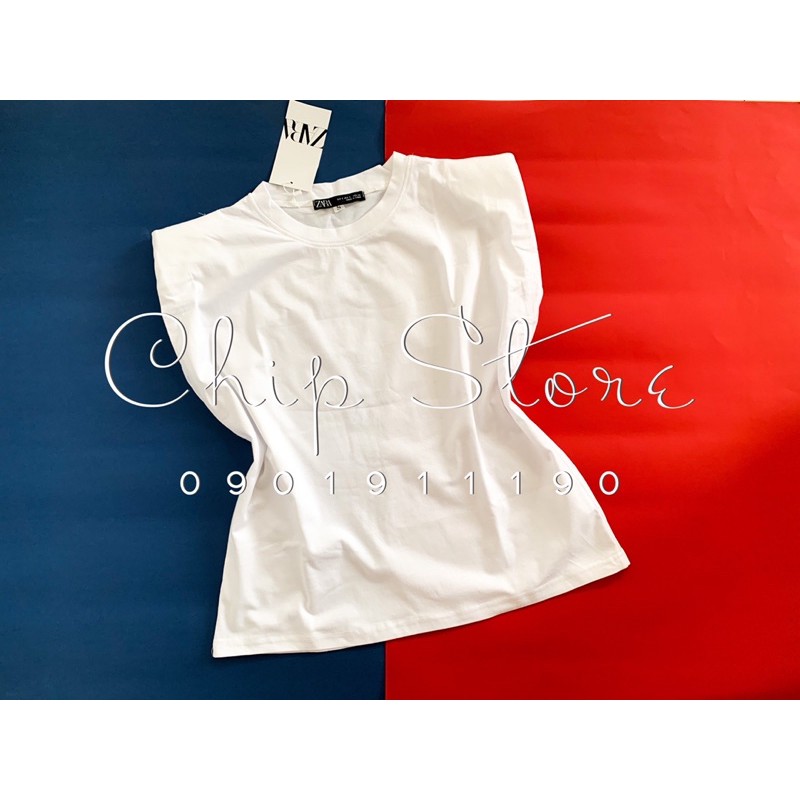 ÁO THUN ĐỘN VAI  ZARA XUẤT DƯ BASIC - ORDER