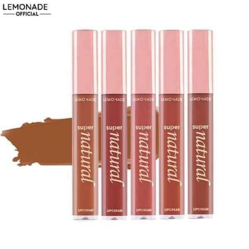 Son Kem Siêu Lì LEMONADE SUPERNATURAL MATTE LIP CREAM
