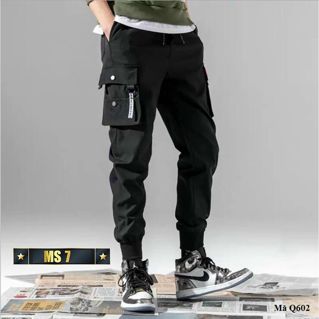 Quần jogger nam túi hộp kaki cao cấp- phong cách năng động trẻ trung TUẤN KIỆT Store 8888 mã5