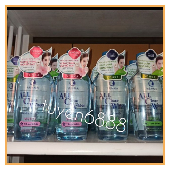 [Mã COS1904 giảm 8% đơn 300K] Nước tẩy trang All Clear Water Senka