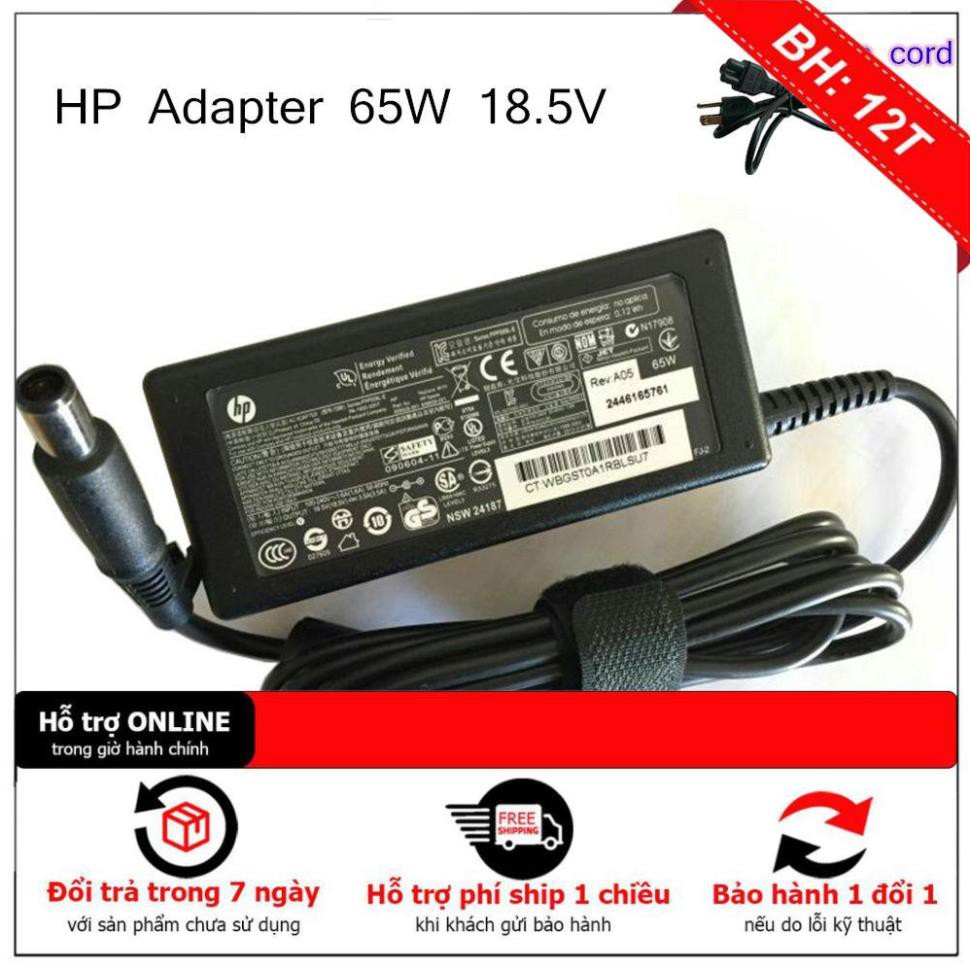 [BH12TH] Sạc Laptop HP DV5 dv5-1138nr dv4-2170us dv4-1222nr dv4-1430us hàng zin chính hãng