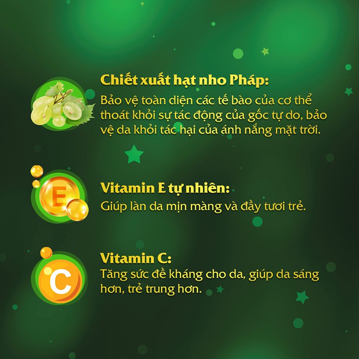 Combo 3 Hộp Viên Uống Đẹp Da, Mờ Nám, Chống Lão Hóa Oribe