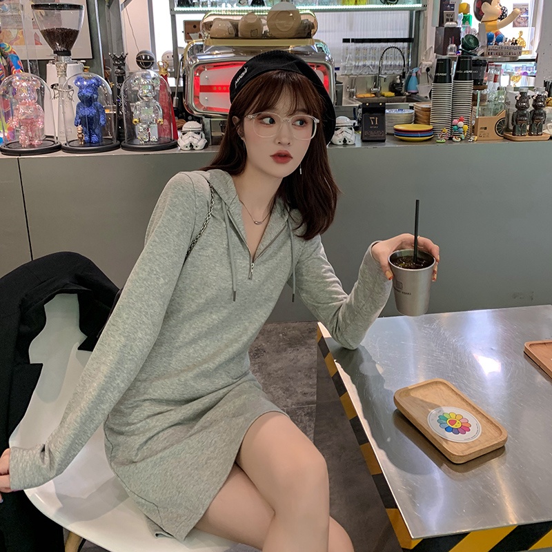 Đầm Tay Dài Thiết Kế Mới Quyến Rũ Thời Trang Mùa Xuân Dành Cho Nữ