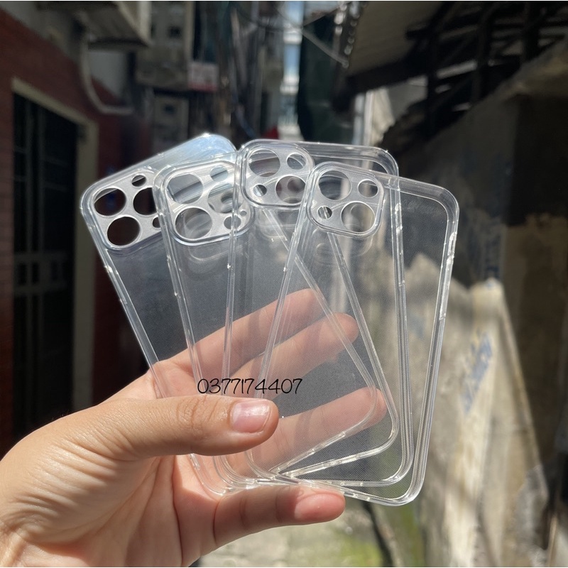 Ốp lưng dẻo Gor TPU cho iPhone 13 Mini, 13, 13 Pro, 13 Pro Max Silicon trong suốt bảo vệ camera chính hãng
