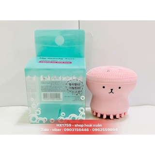 Cọ rửa mặt và masage bạch tuộc - etude house my beauty tool jellyfish silicon - hx1759