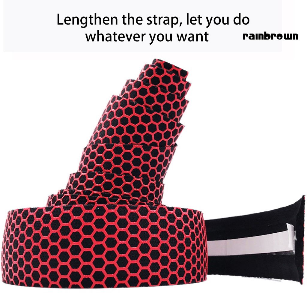 Bộ 2 Băng Quấn Tay Lái Xe Đạp Thiết Kế Kiểu Tổ Ong Thoáng Khí Mềm Mại Kèm Chốt Cắm