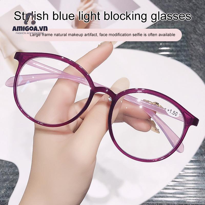 ✨✨Mắt Kính Nhựa Siêu Nhẹ Chống Ánh Sáng Xanh Thời Trang amigoa.acc