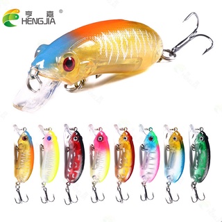 Mồi Câu Cá Giả HENGJIA Làm Từ Nhựa Cứng 6cm 9.8g 0.3-1.5m