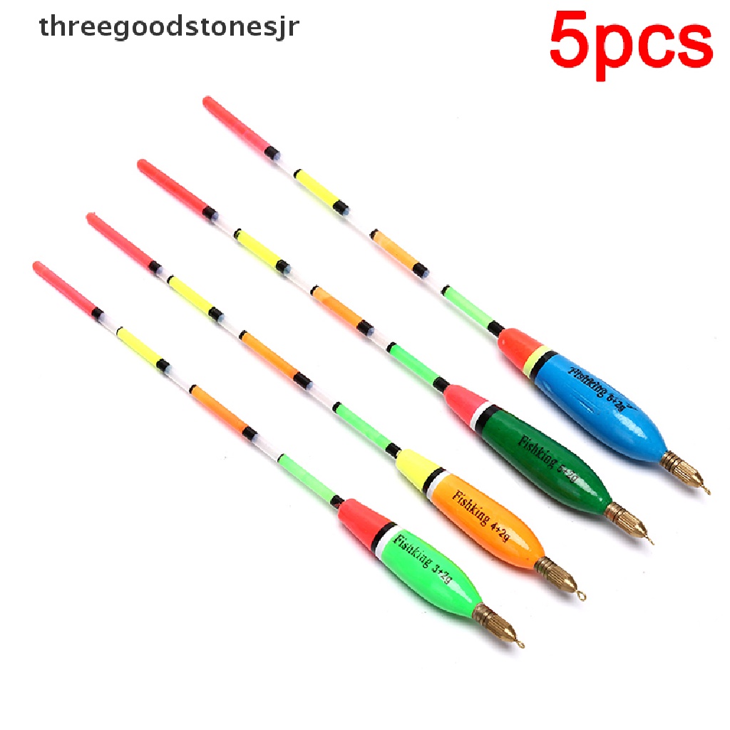Set 5 Phao Câu Cá 5 / 6 / 7 / 8g Nhiều Màu Sắc