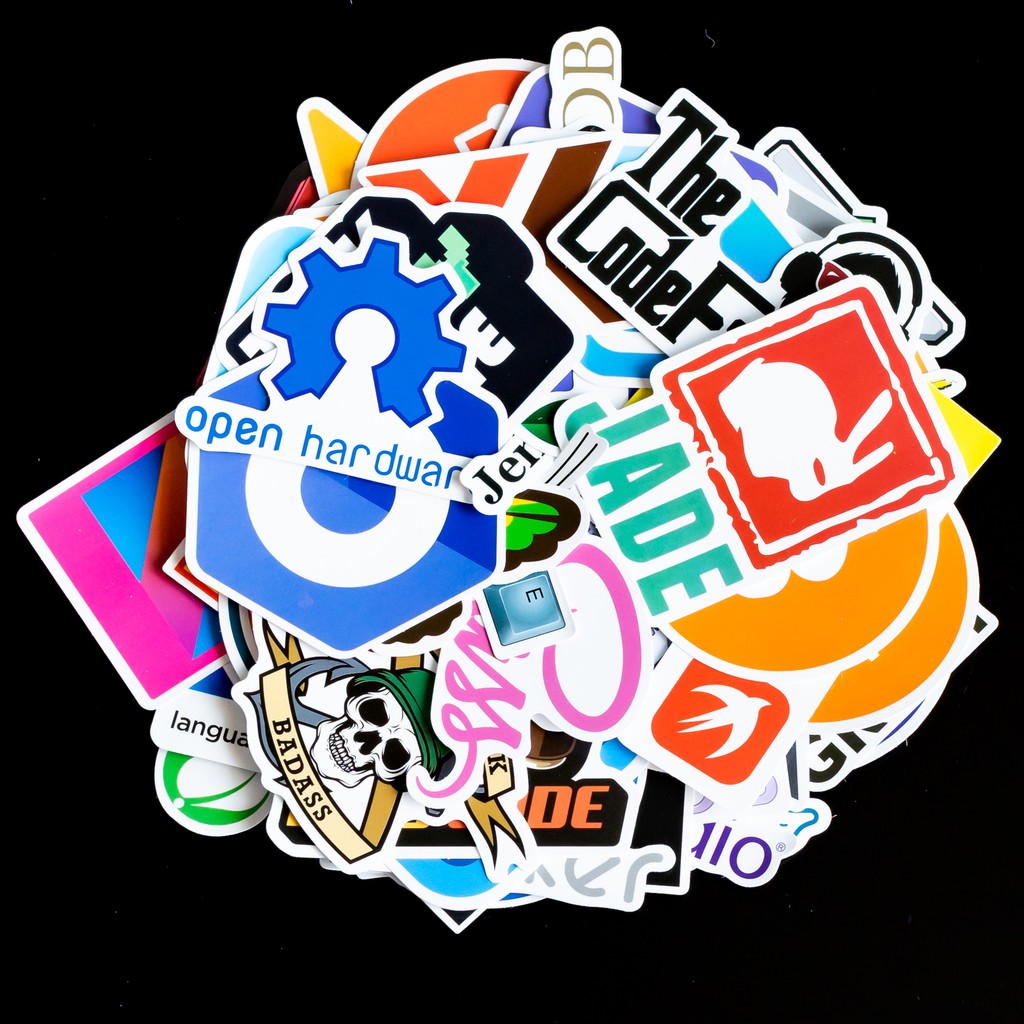 Sticker IT, coder, lập trình chống nước lâu phai trang trí laptop, mũ bảo hiểm, đàn, guitar, ukelele, macbook,điện thoại