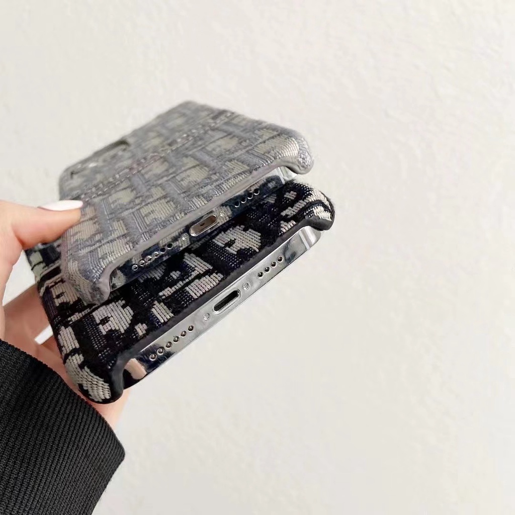 Ốp iphone 11 Ốp Điện Thoại Vải Thêu Hình Cho iphone 13 pro Max iphone 11 pro Max 12 pro Max 11 X 6 6sp 7 8 plus XR Xs Max