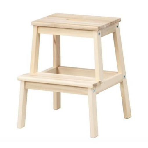 Ghế gỗ bậc thang BEKVÄM IKEA chính hãng ( có sẵn)