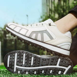 Giày Đánh Golf Chống Trượt Không Thấm Nước Có Khóa Cài Thoải Mái Cho Nam