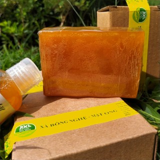 tamtitthaoduoc-XÀ BÔNG NGHỆ MẬT ONG 100G trắng da mờ thâm mờ sẹo