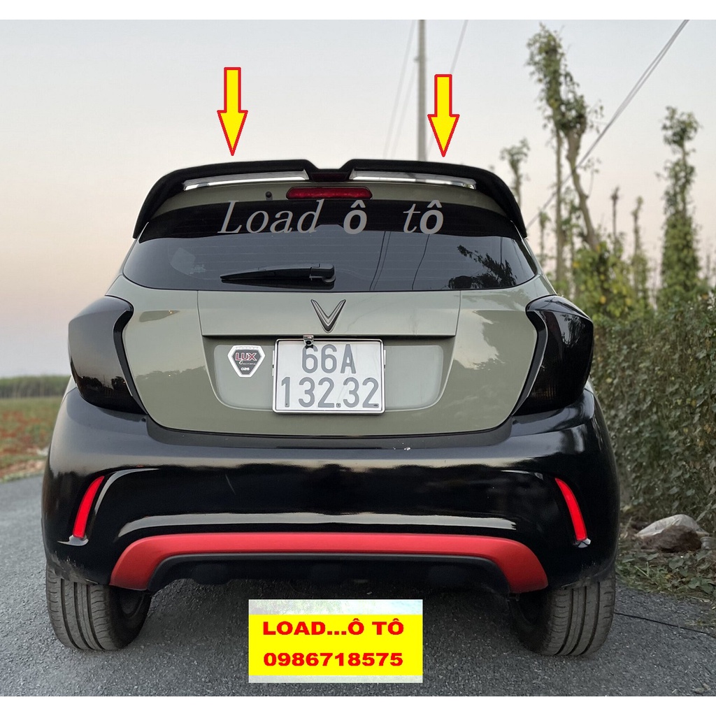 Đuôi Gió Liền Cốp Xe Vinfast Fadil 2022-2019 Hàng Sơn Sẵn Hoặc Mộc Theo Yêu Cầu Của Khách Hàng