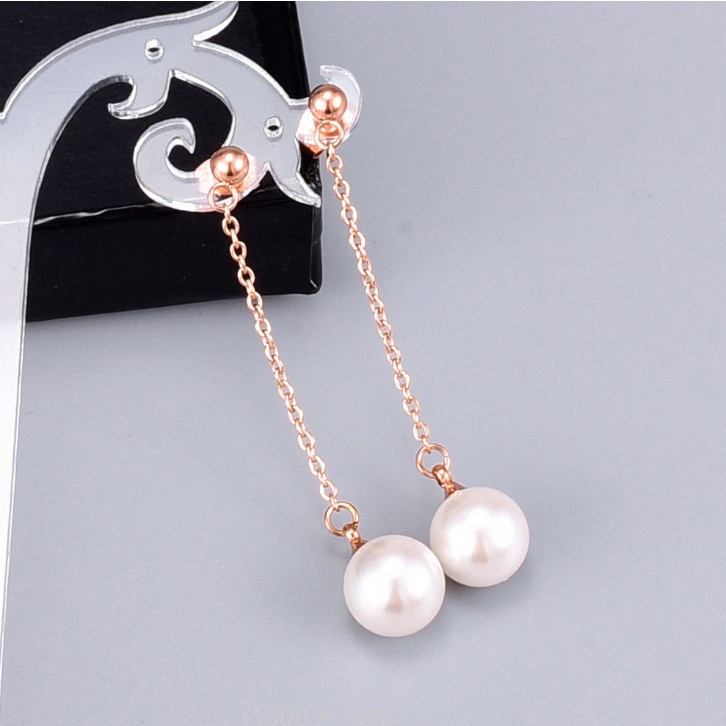 Bông Tai Tòn Ten Titan Ko Đen TT 3561