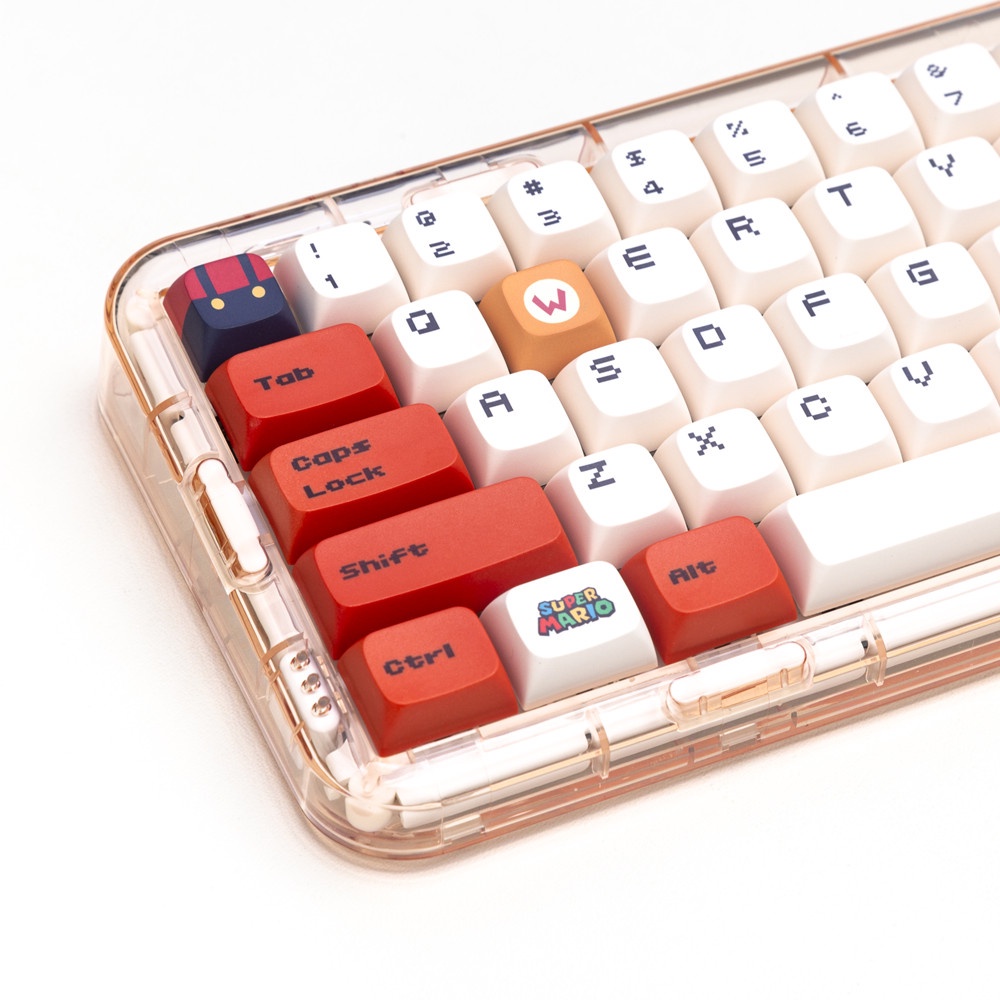 144 Phím Mario Keycaps XDA Proifile Anime PBT Dye Sub Bàn phím cơ học Keycap