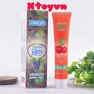 Gel Bôi Trơn Cokelife Jam 35g - Hương Vị Cherry Ngọt Ngào