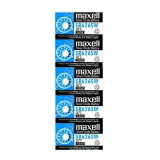 Pin sr626sw / 377 maxell 1.55v lithium - 1 vỉ gồm 5 viên