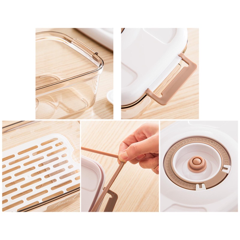 ✿ Hộp Đựng Thực Phẩm Hút Chân Không Sức Chứa Lớn
