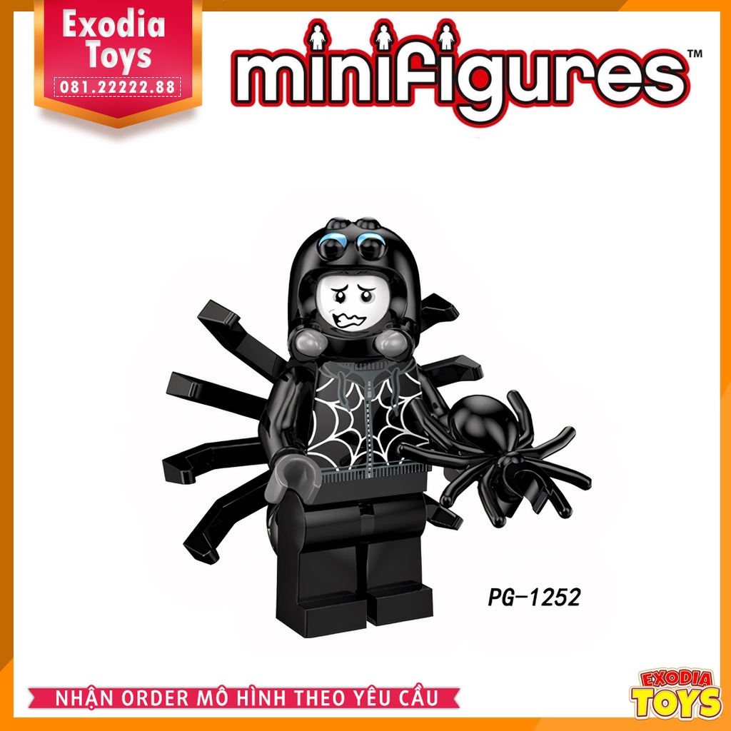 Xếp hình Minifigure nhân vật hóa trang Series 18 kỷ niệm 40 năm sinh nhật - Đồ Chơi Lắp Ghép Sáng Tạo - POGO PG8152