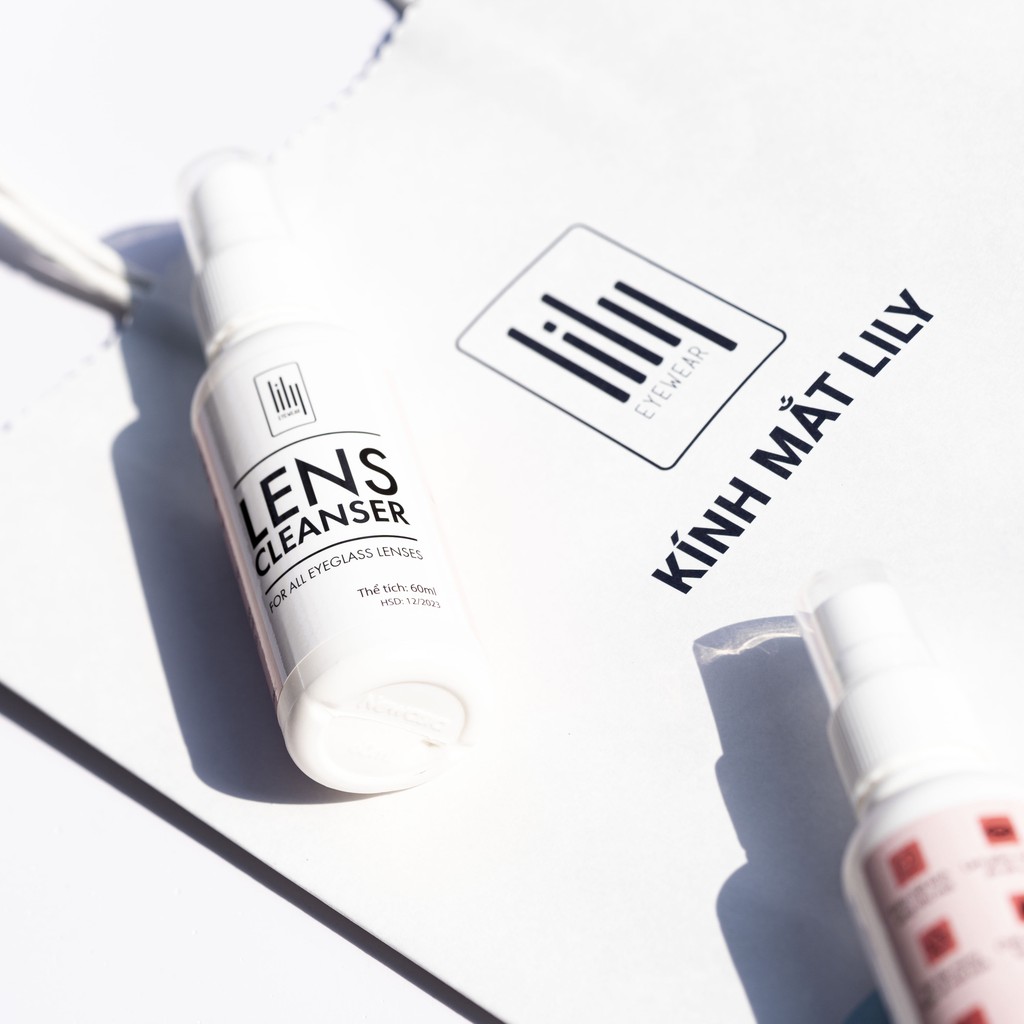 Nước xịt rửa mắt kính LILYEYEWEAR chuyên dụng 60ml | BigBuy360 - bigbuy360.vn