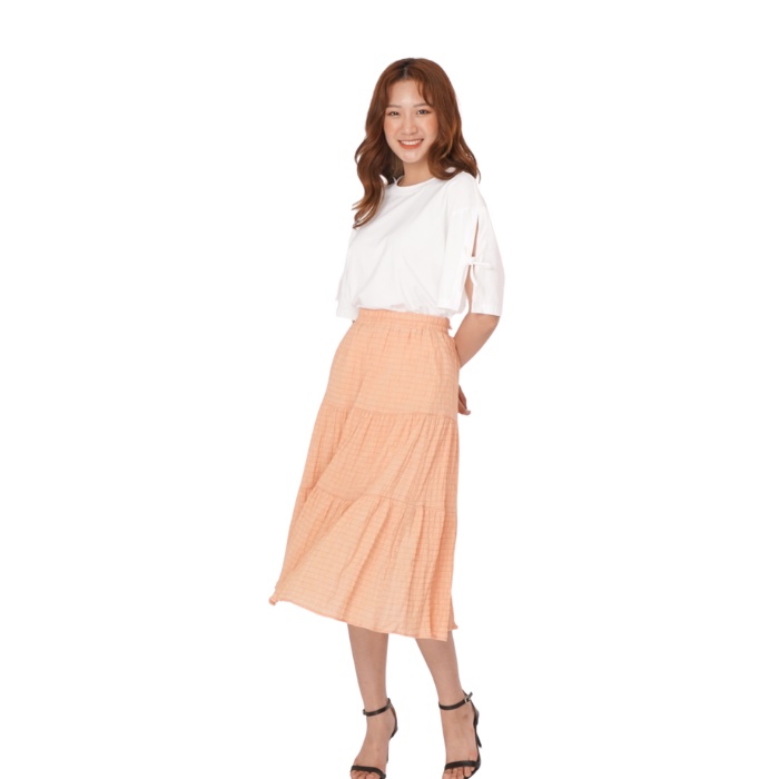 Chân Váy Nữ Xòe Vintage Freesize Dưới 60kg SILBER