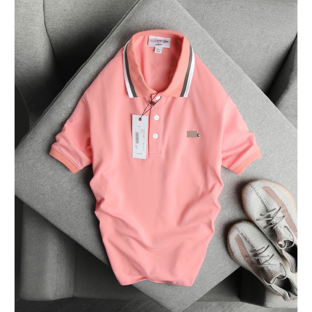 Áo polo nam LCST xuất khẩu hàng dư xịn (Form Slimfit,chất vải cotton cá sấu nhà máy,co dãn,thấm hút mồ hôi) | BigBuy360 - bigbuy360.vn