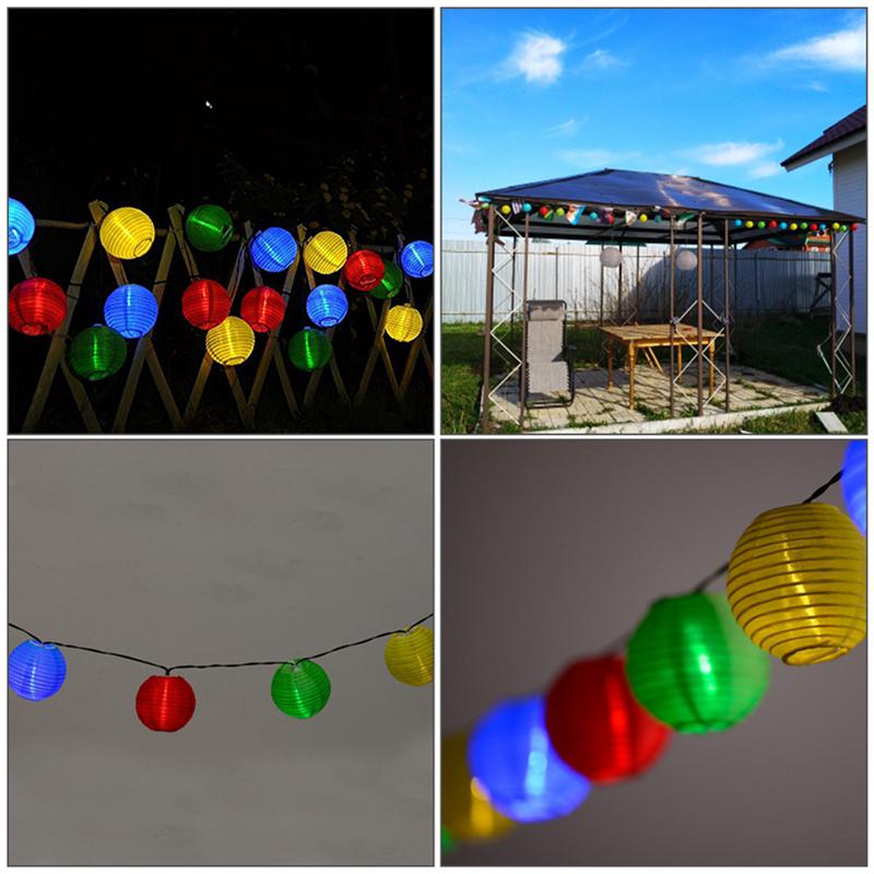 Dây 20 lồng đèn led trang trí tiện dụng chất lượng cao