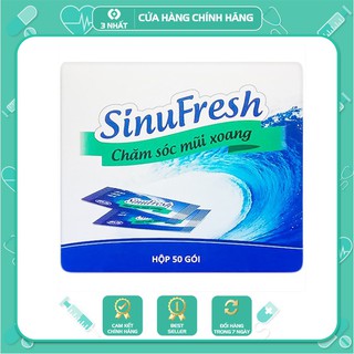 Muối rửa mũi xoang Sinufresh Cát Linh - Giảm ngạt mũi. Hỗ trợ viêm mũi, viêm xoang