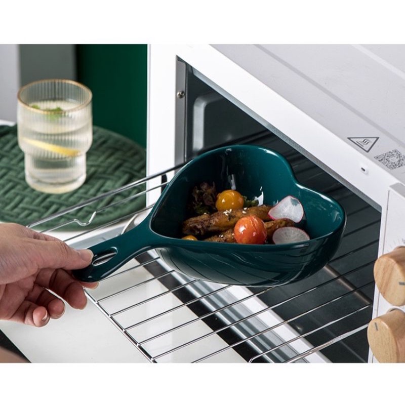 Chảo Tim Siêu Cấp dùng lò Nướng - Bát Sứ hình trái Tim _ Hàng Nhập Khẩu
