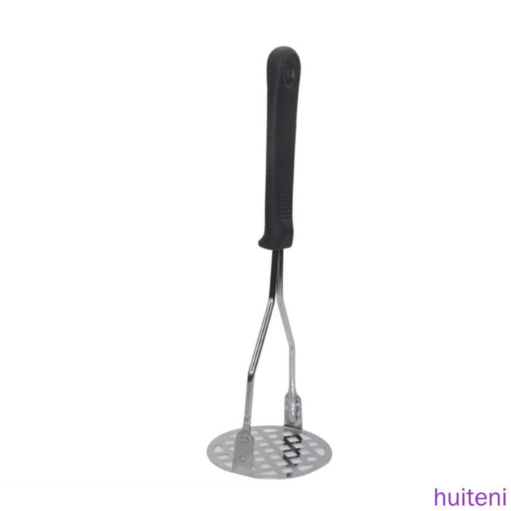 Dụng cụ nghiền khoai tây bằng thép không gỉ tay cầm màu đen