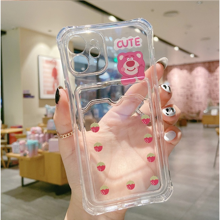 Ốp lưng iphone trong túi đựng gấu cute 6/6s/6plus/6splus/7/7plus/8/8plus/xs/11/12/13/14/Pro/Plus/Promax TT31