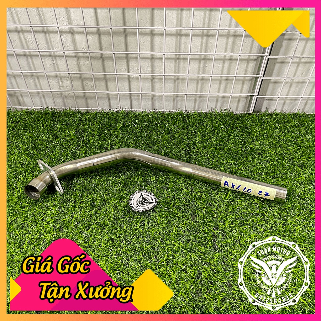 Cổ Pô Suzuki Axelo Inox 304 Gắn Pô Zin Xe Suzuki Axelo