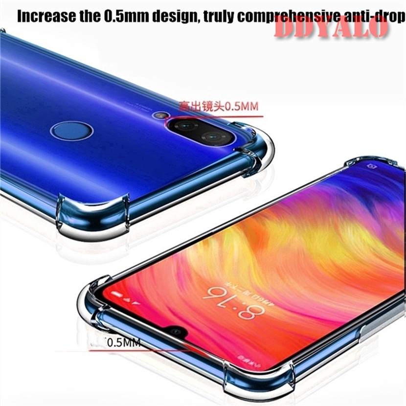 Ốp điện thoại TPU màu trong chất lượng cao cho Samsung Galaxy M20 M10 A50 A30 A20