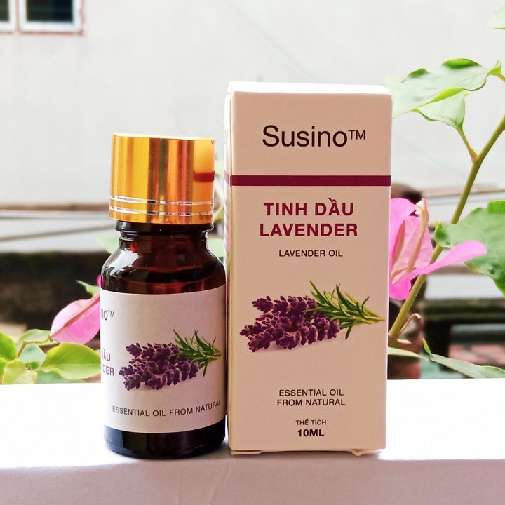 Tinh dầu thiên nhiên nguyên chất thơm phòng đuổi côn trùng Susino - Lọ 10ml